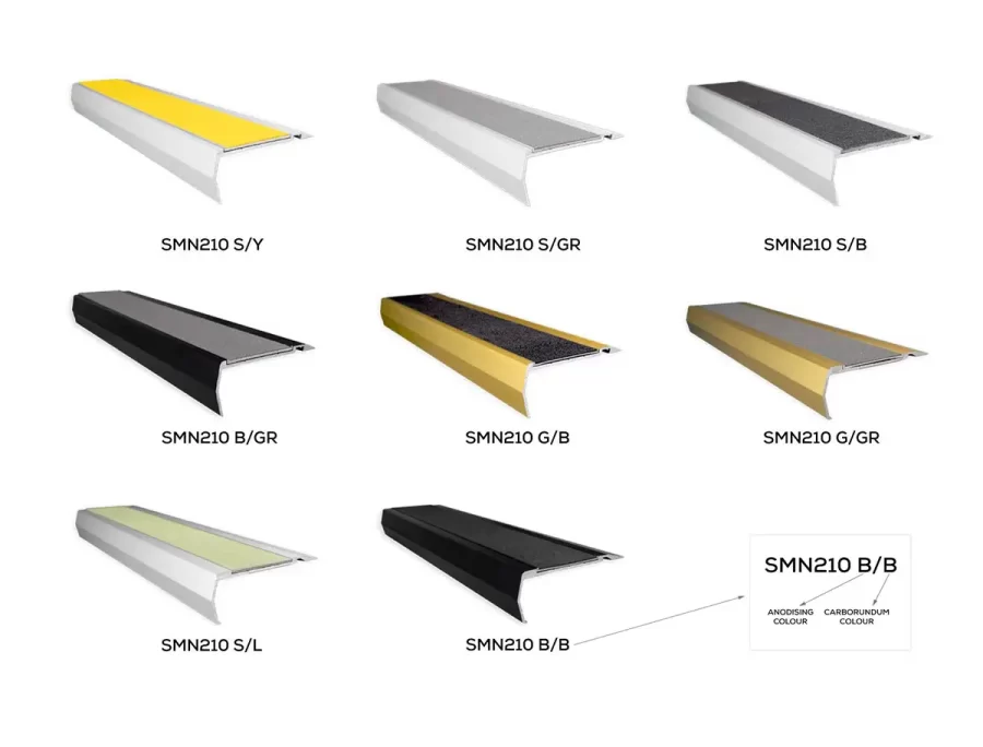 SMN210 Stair Nosing Colour Variation