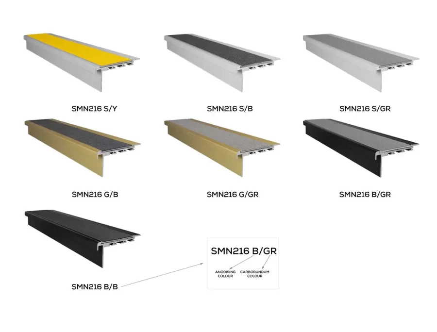 SMN216 Stair Nosing Colour Variation