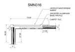 SMN316 Stair Nosing Drawing