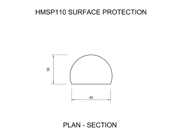 HMSP110 Surface Protection Drawing