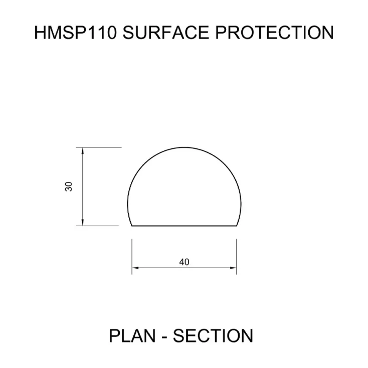 HMSP110 Surface Protection Drawing