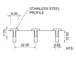 SMI503 Stair Inserts Drawing