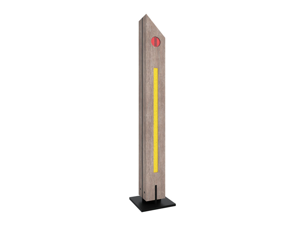 Timber Double Tapered Angled Wheel Stop