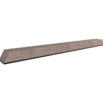 Timber Flat Top Angled Wheel Stop